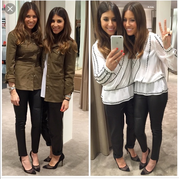 Karen millen khaki shirt in xs - Picture 2 of 4